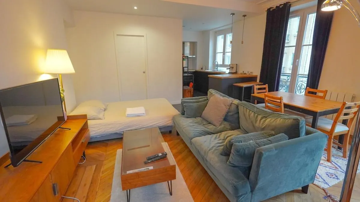 6 Chic Spacious Flat Moulin Rouge 巴黎 公寓